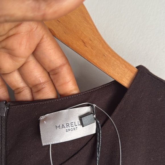 NEW Marella Zufolo Pleated Midi Dress large - Picture 9 of 16